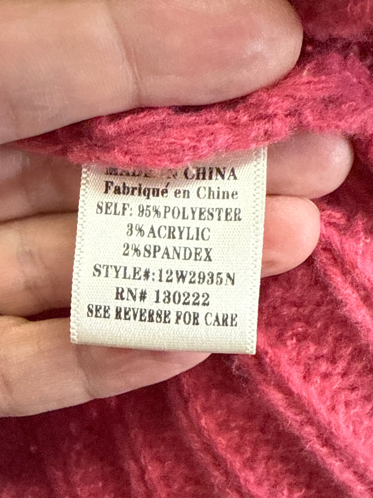 NWT NEW IN CROP SWEATER