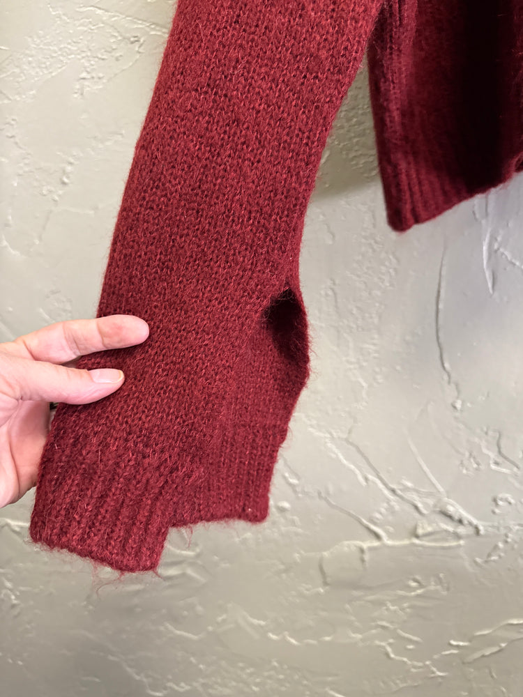 CINQ a SEPT BRUSHED CREWNECK SWEATER (org$300)