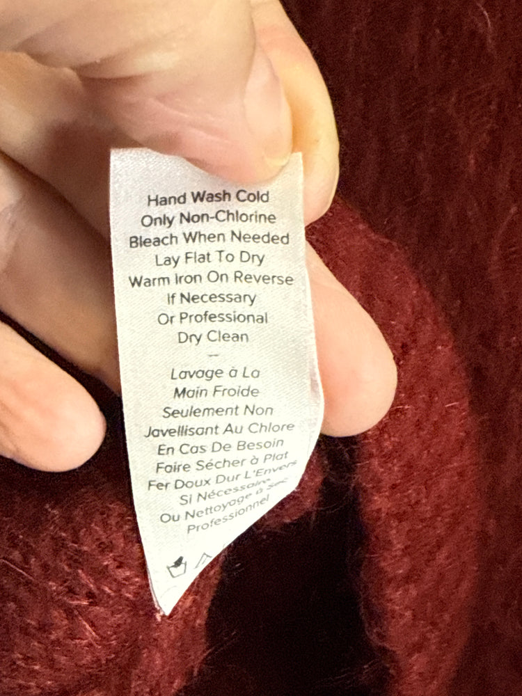 CINQ a SEPT BRUSHED CREWNECK SWEATER (org$300)