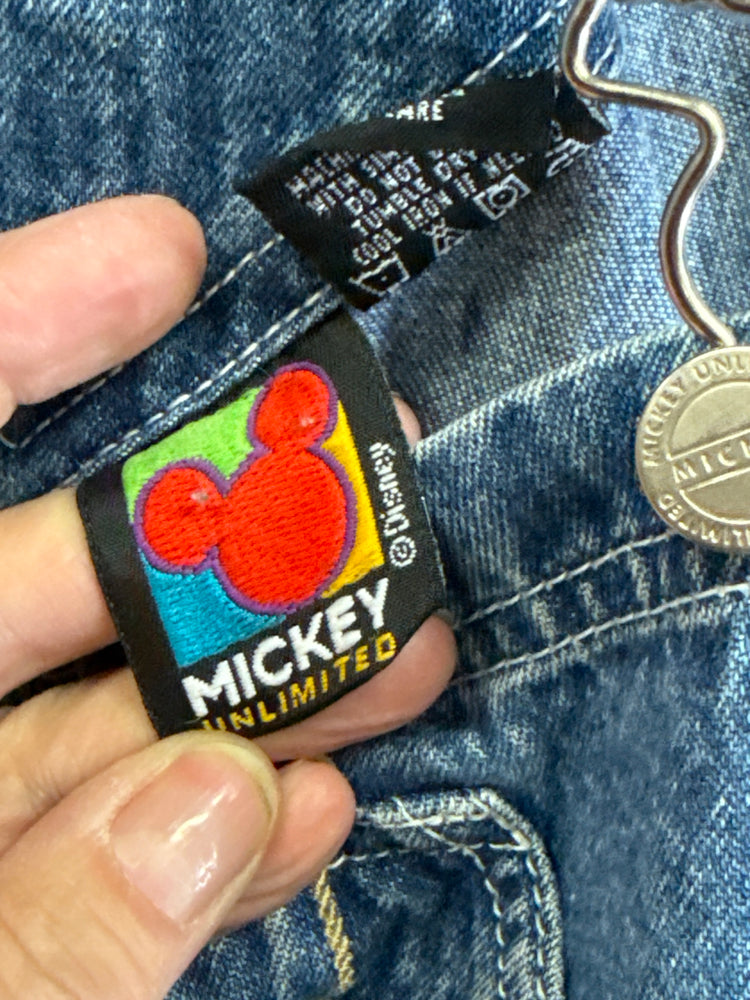 VTG 90's MICKEY UNLIMITED OVERALLS