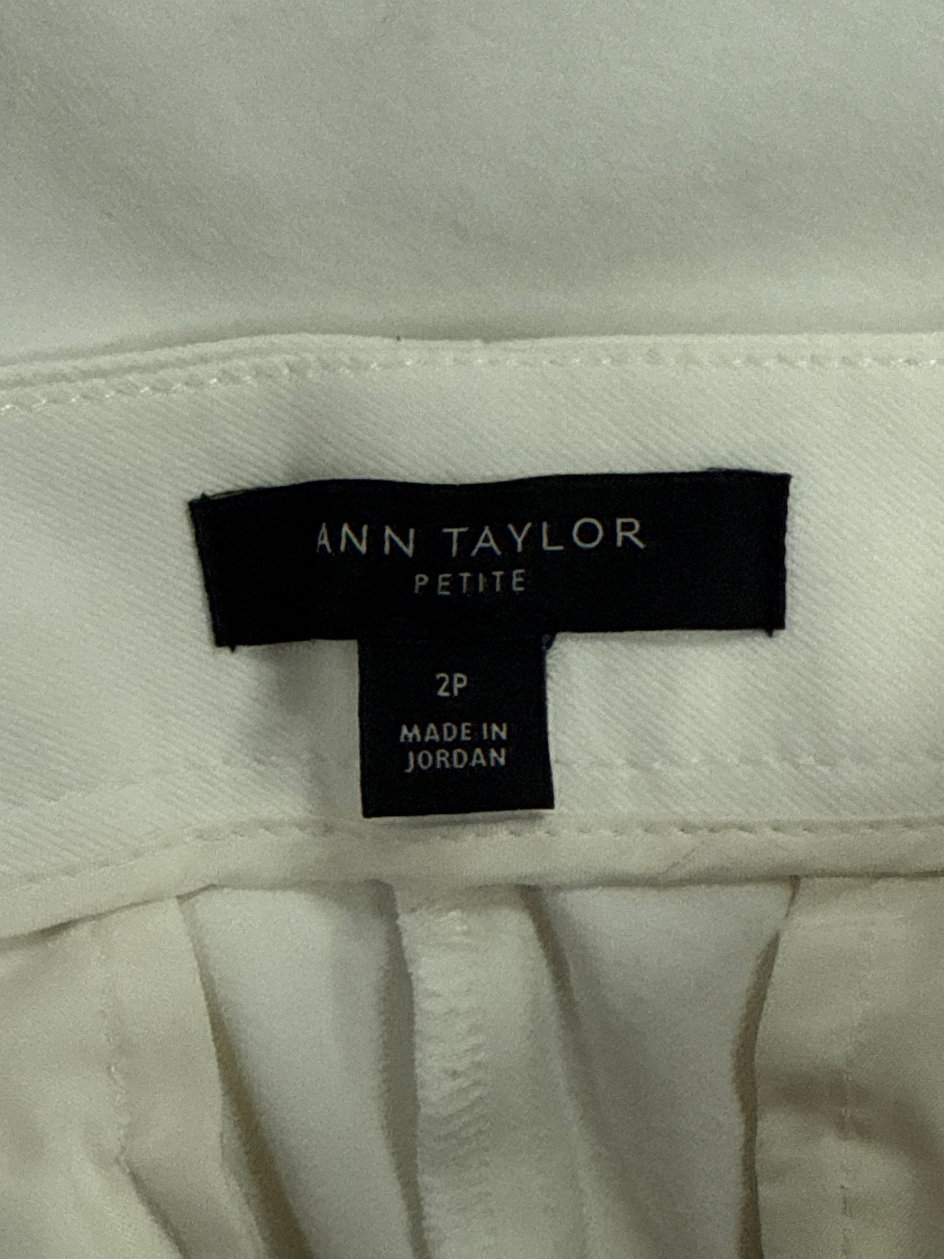 Ann Taylor Wide Leg Crop