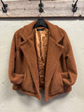 KYRRA TEDDY BEAR CROP JACKET