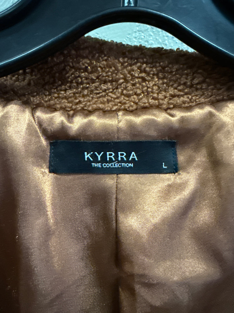 KYRRA TEDDY BEAR CROP JACKET