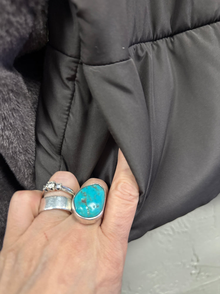 AND NOW THIS CROP JACKET