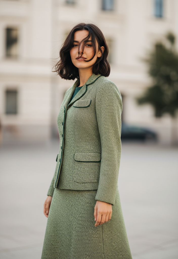 VTG JENKINS OF PARIS SKIRT SET