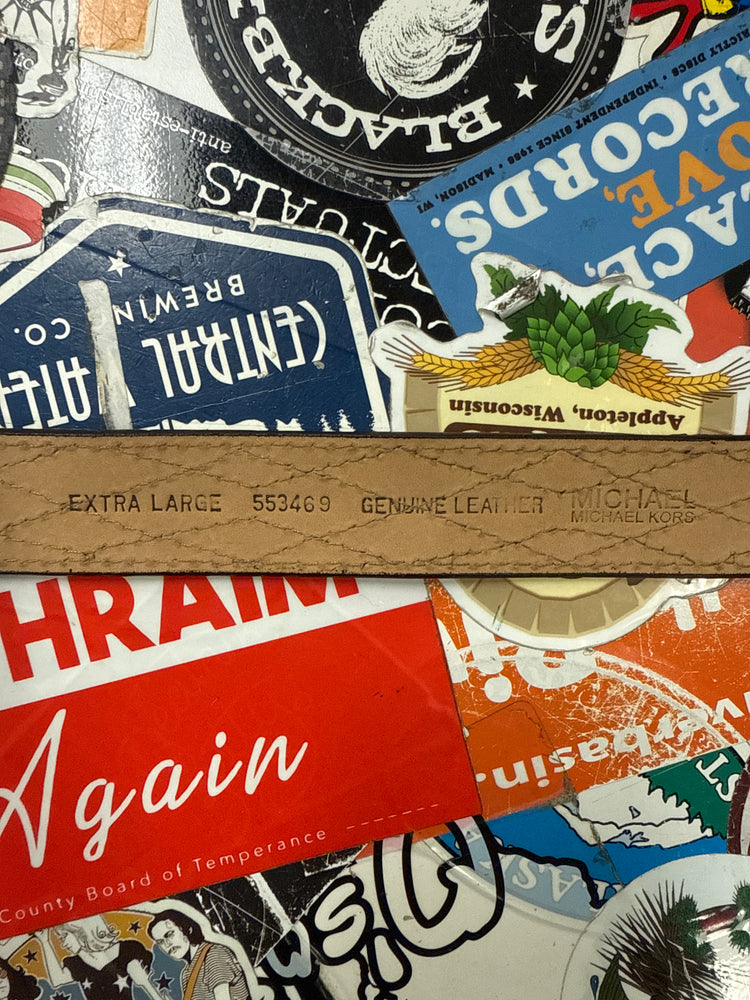 NWT MK ARGYLE BELT (org$42)