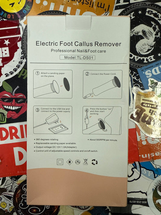 NIB ELECTRIC CALLUS REMOVER