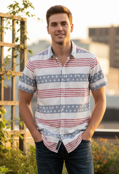 FREE PLANET SHORT SLEEVE SHIRT