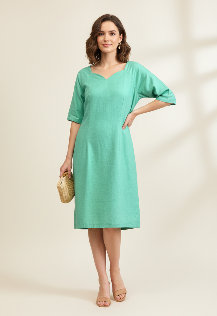 *VTG HANDMADE DRESS