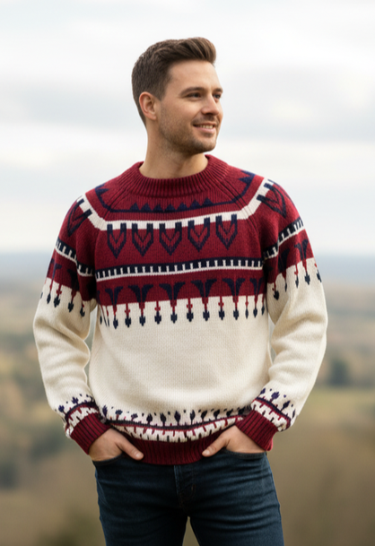 VTG 70's JC PENNY FAIR ISLE SWEATER