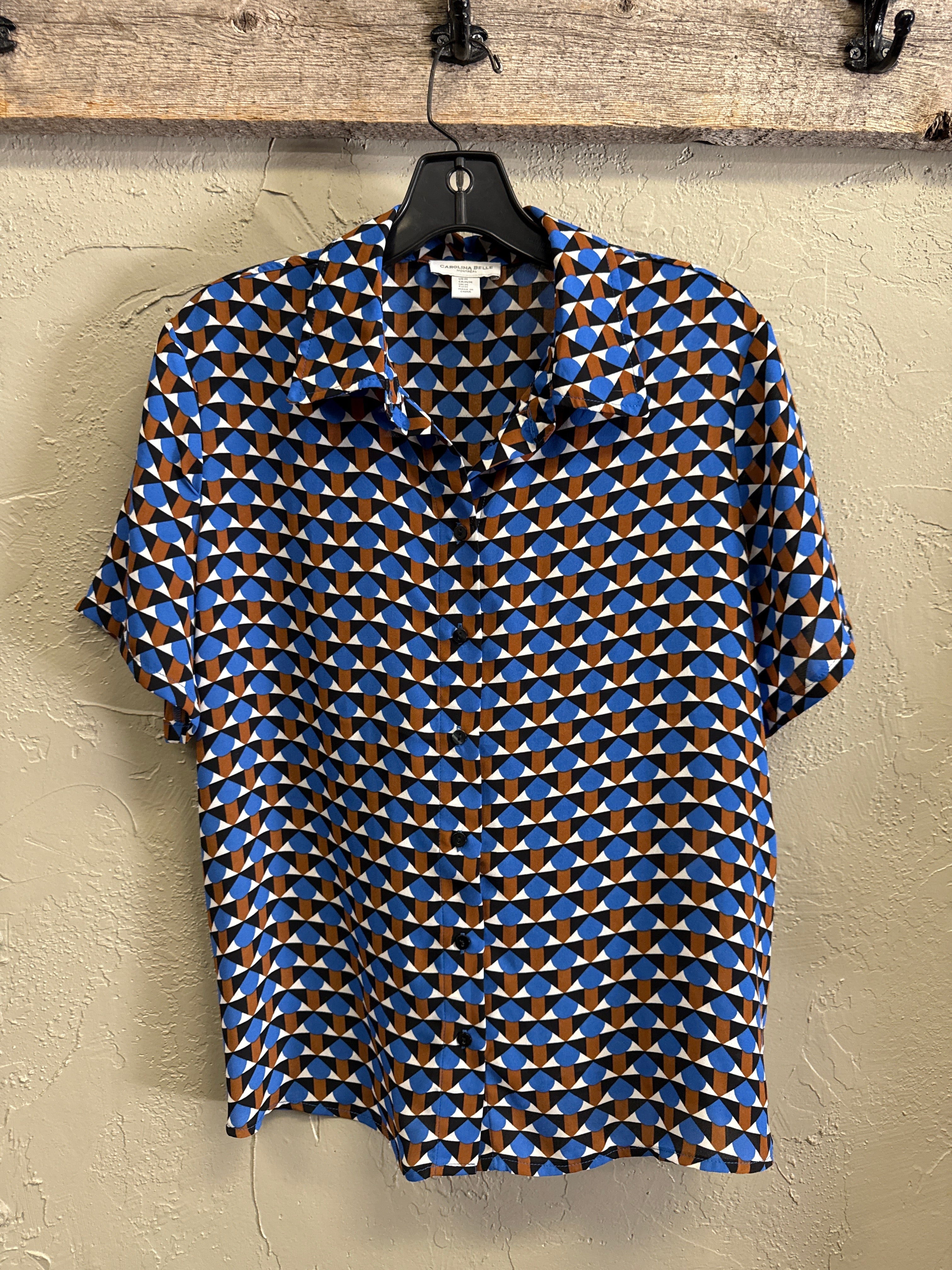 CAROLINA BELLE SHORT SLEEVE BLOUSE
