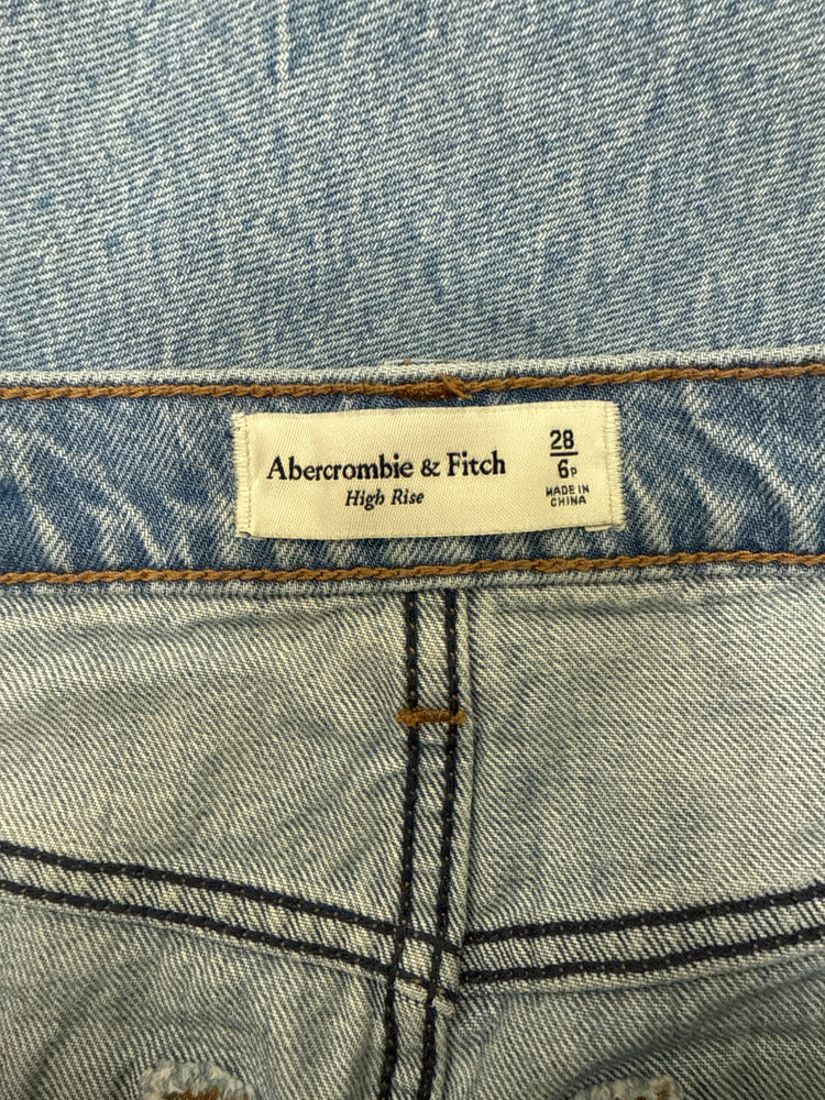 ABERCROMBIE HIGH RISE DENIM SKIRT