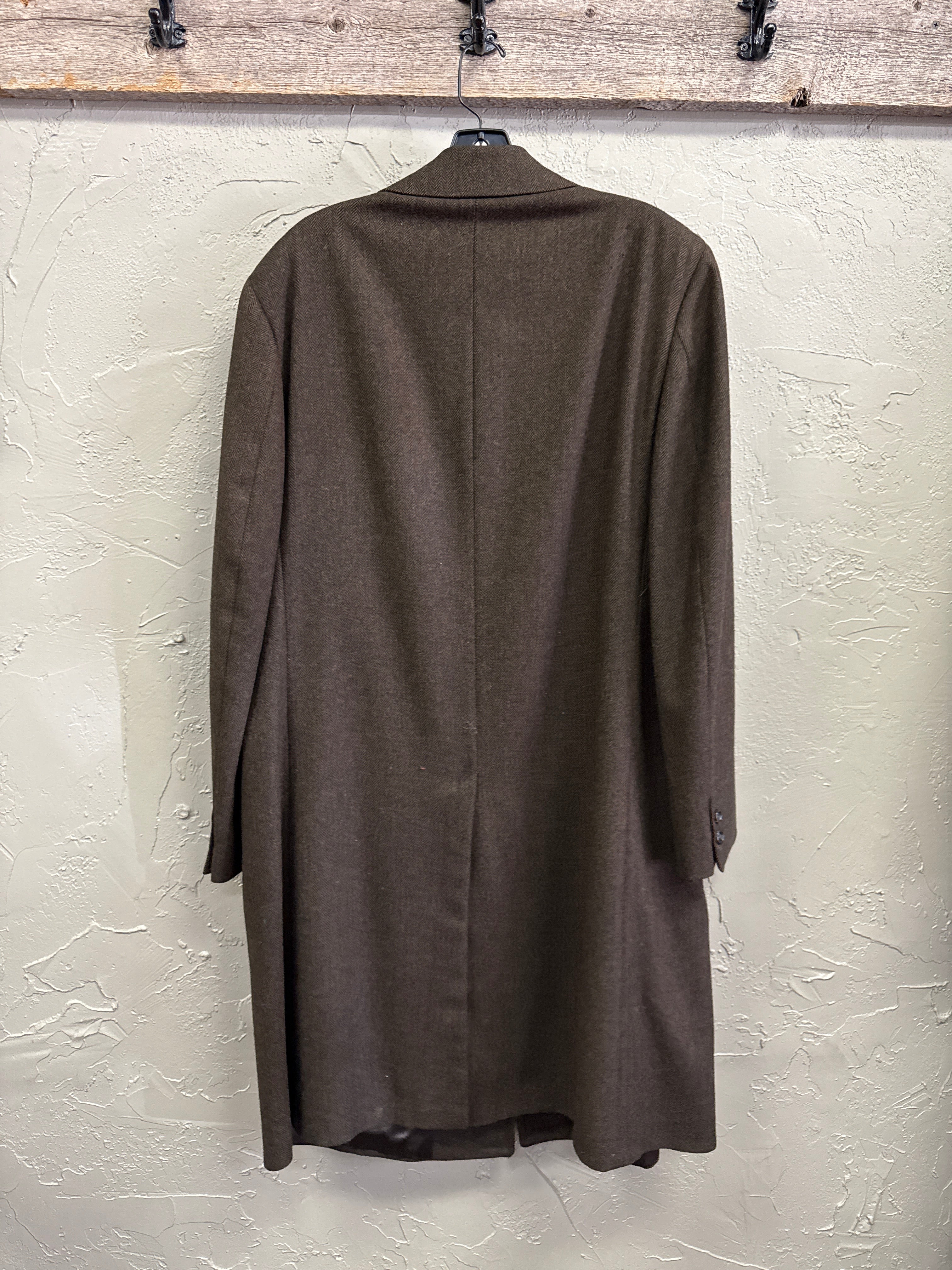 VTG MALCOLM KENNETH WOOL OVERCOAT