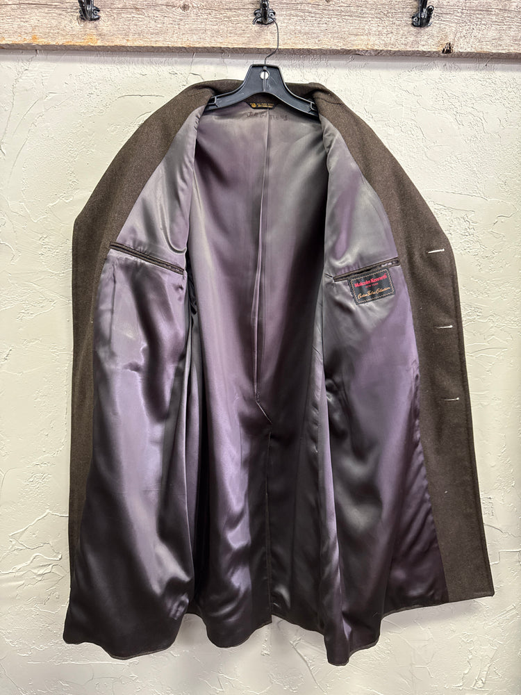 VTG MALCOLM KENNETH WOOL OVERCOAT
