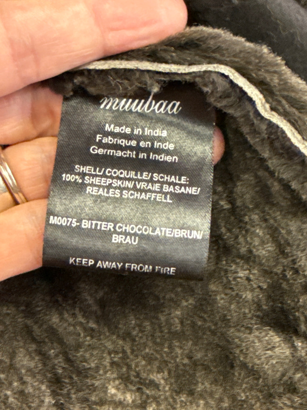 Muubaa Bronson Sheepskin Jacket (org$728)