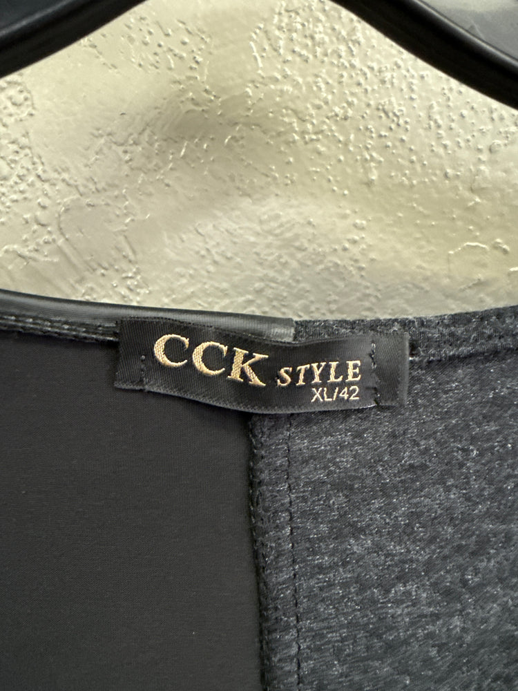 CCK STYLE VEGAN LEATHER DRESS