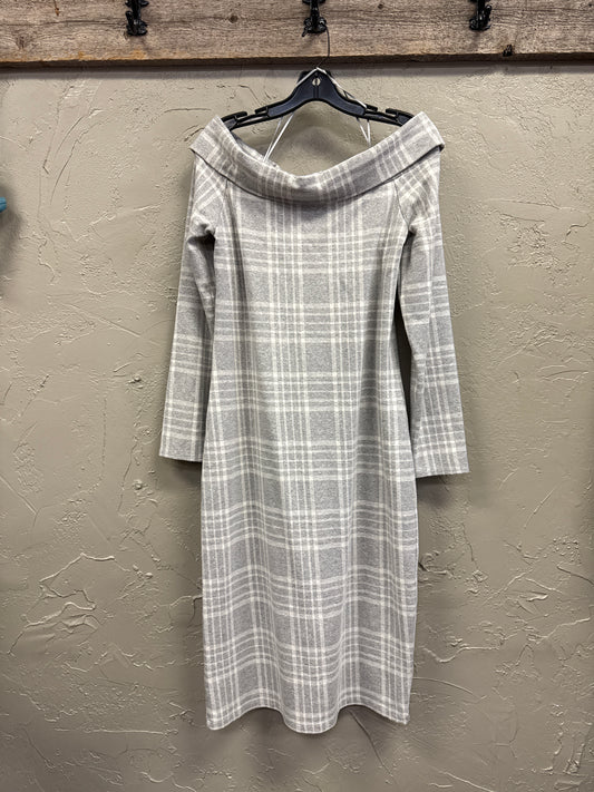 NWT OFF THE SHOULDER BODYCON DRESS (org$120)