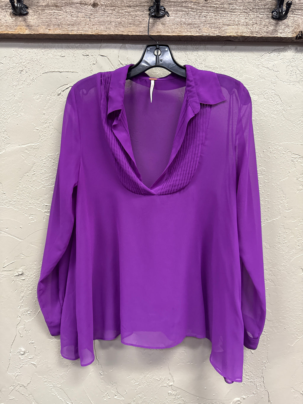 FREE PEOPLE SHEER BLOUSE