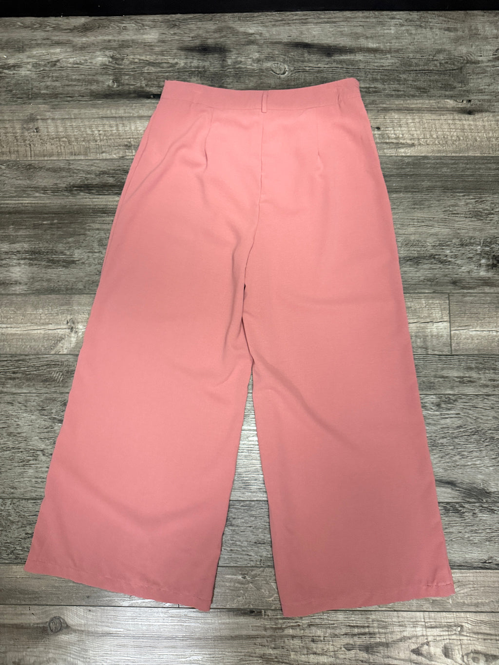 Pleated Wide Leg Trousers