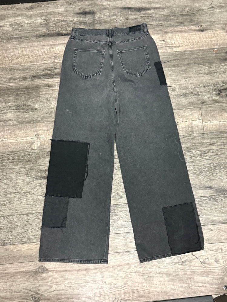 BDG PATCHWORK WIDE LEG JEAN (org$80)