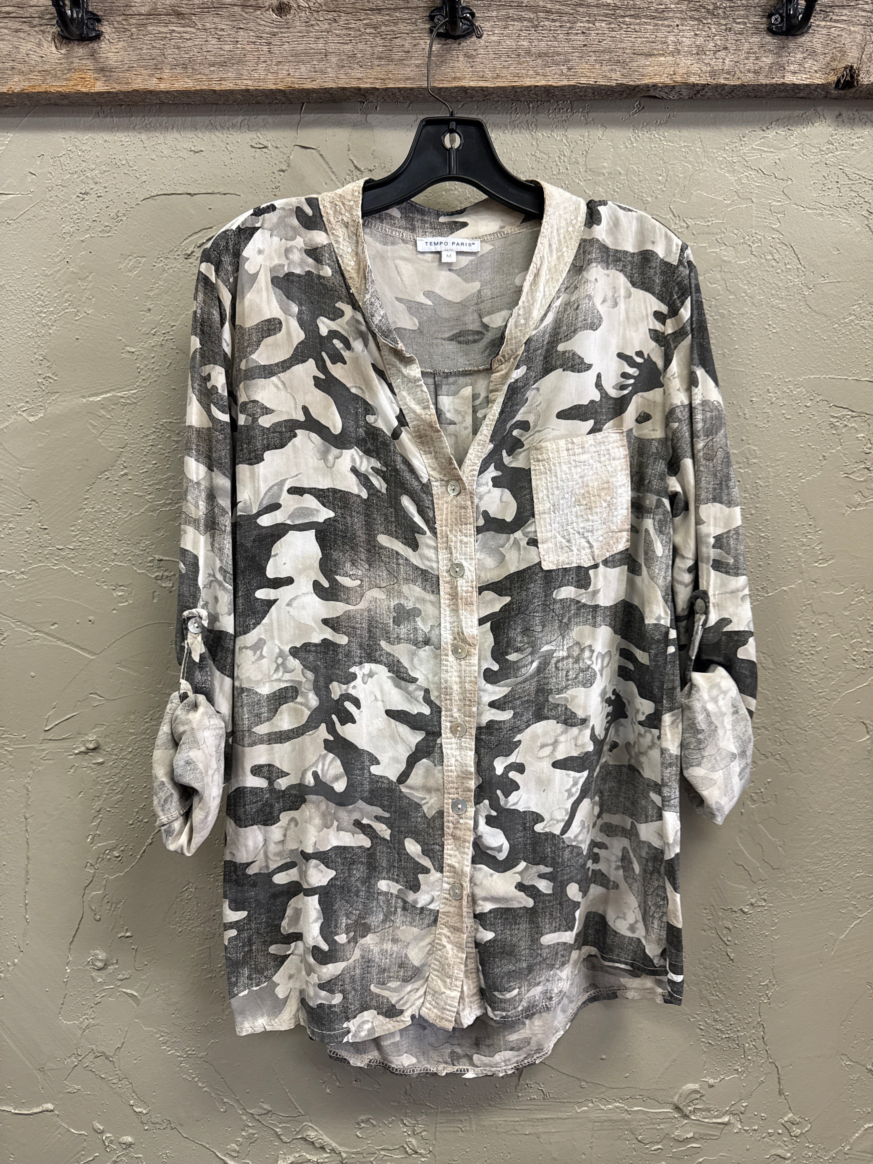 TEMPO PARIS BUTTON DOWN (org$74)