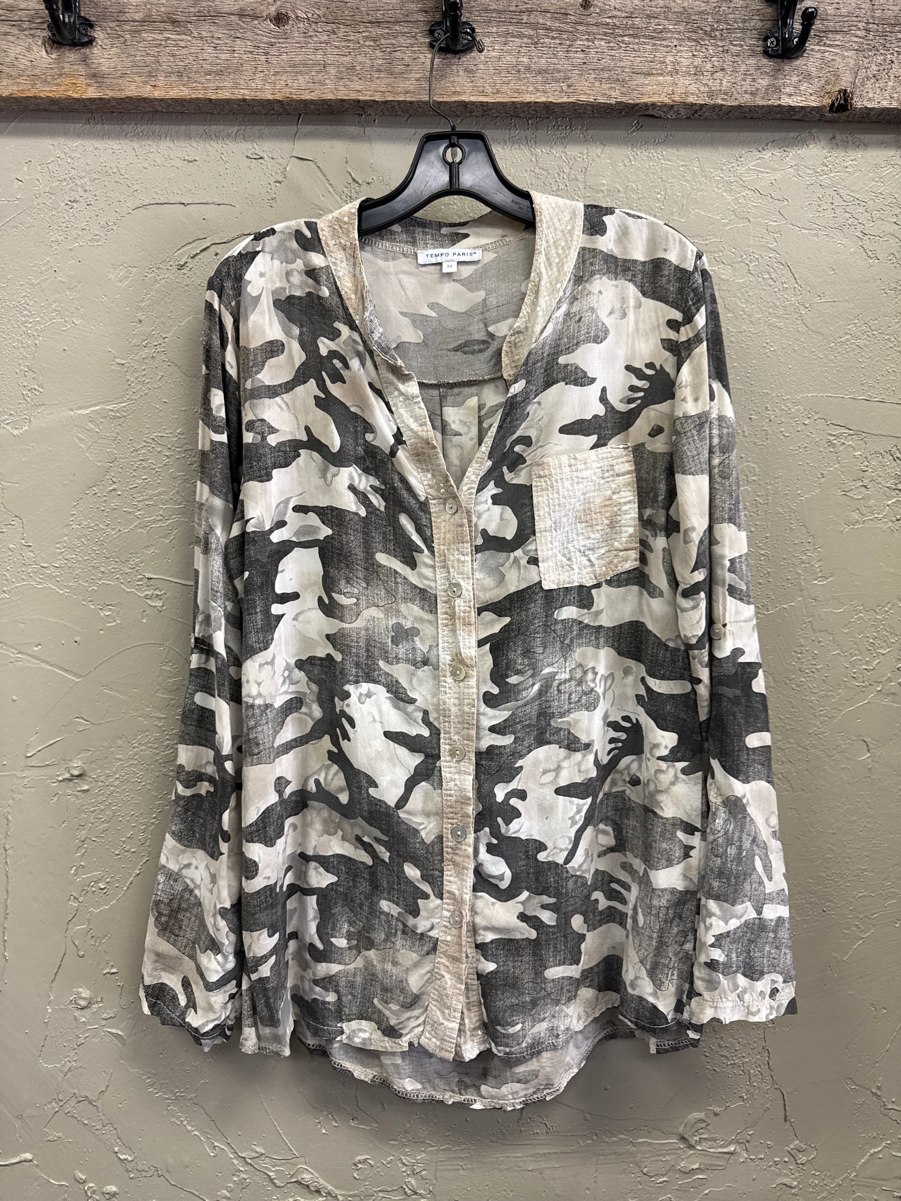 TEMPO PARIS BUTTON DOWN (org$74)