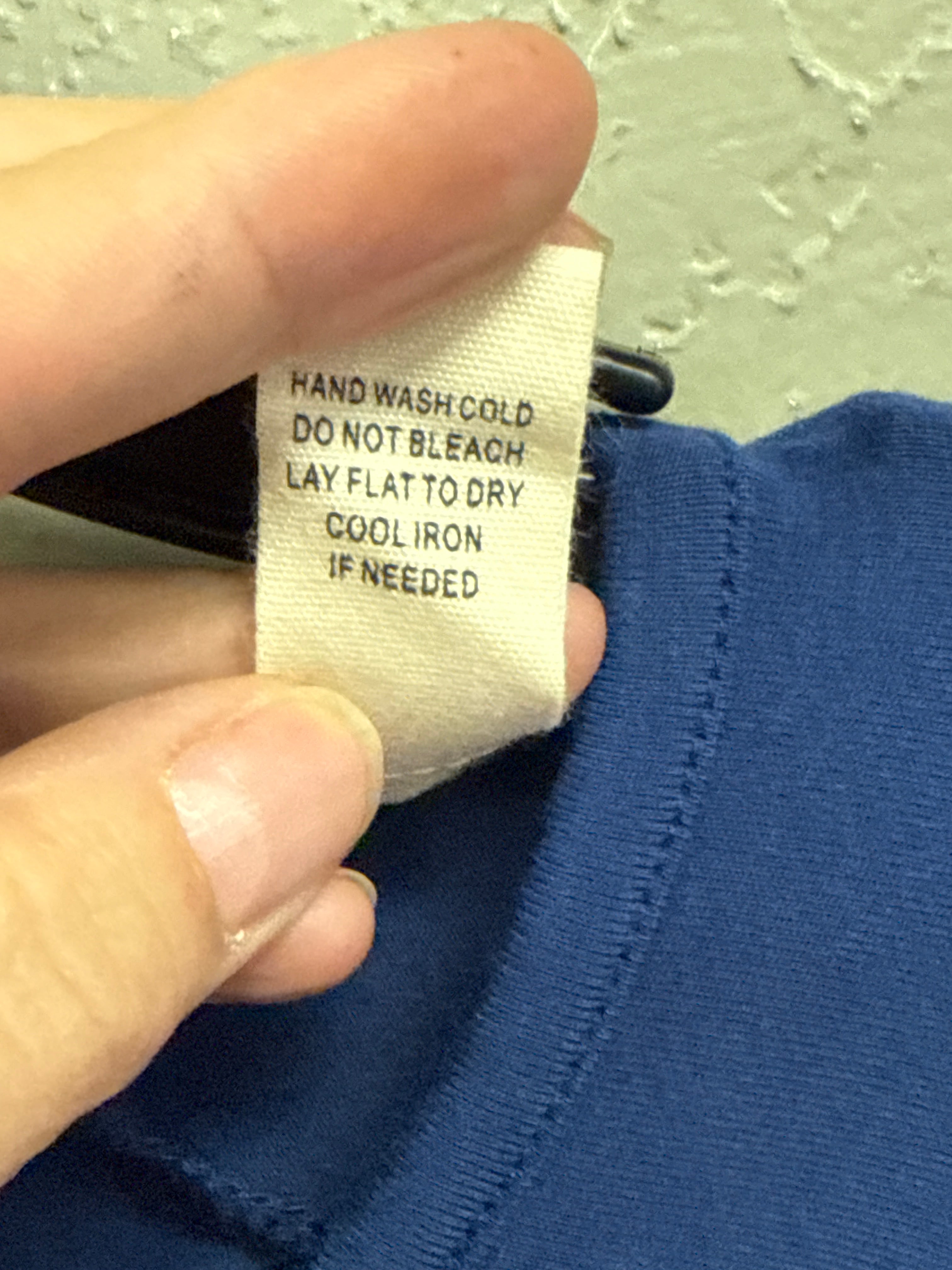 NWOT INDIGO THREAD CROSS BACK TEE