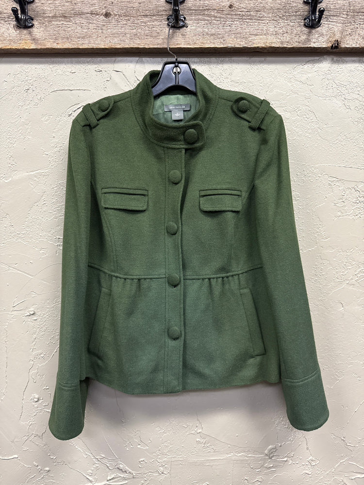 ANN TAYLOR MILITARY STYLE JACKET (org$138)