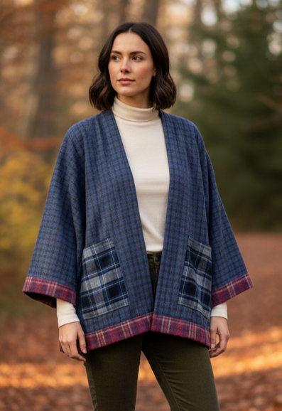 REMADE KIMONO STYLE JACKETS