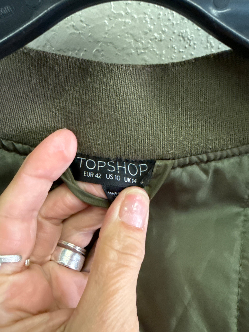 TOPSHOP BOMBER JACKET (org$85)