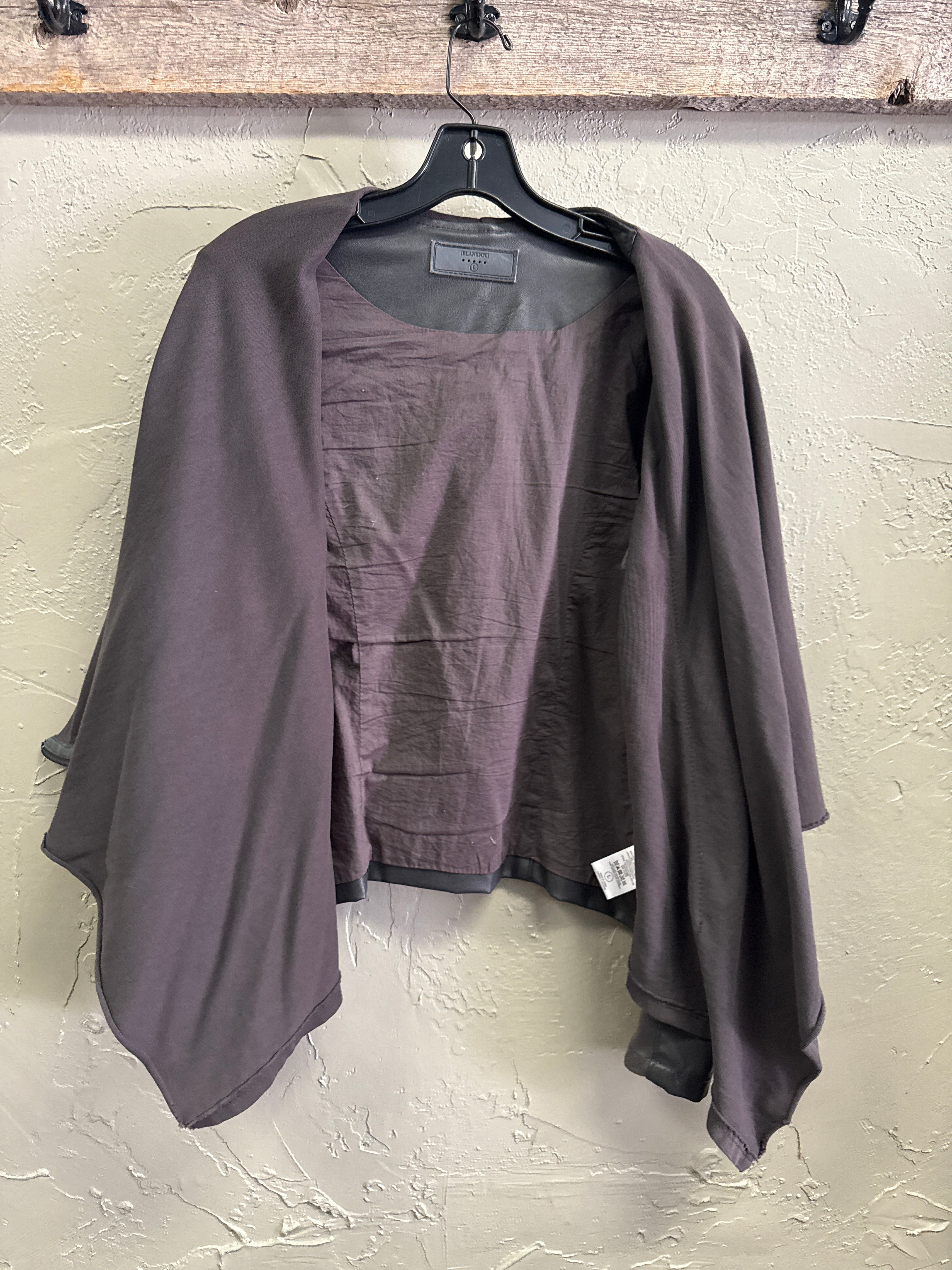 [BLANKNYC] DRAPE FRONT JACKET