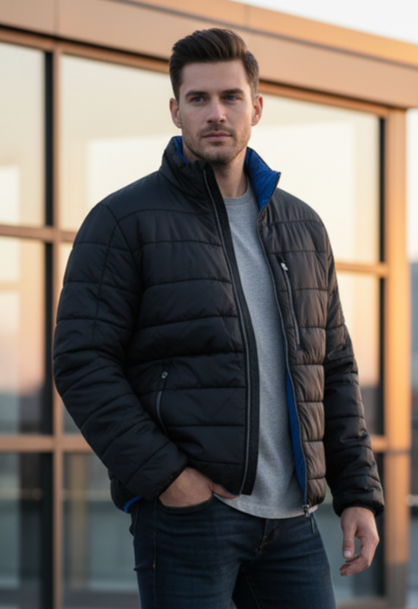 LANDS END PUFFER JACKET