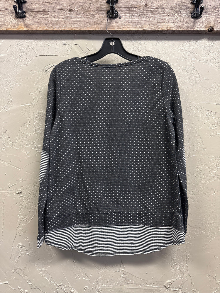 *STACCATO POLKA DOT LONG SLEEVE