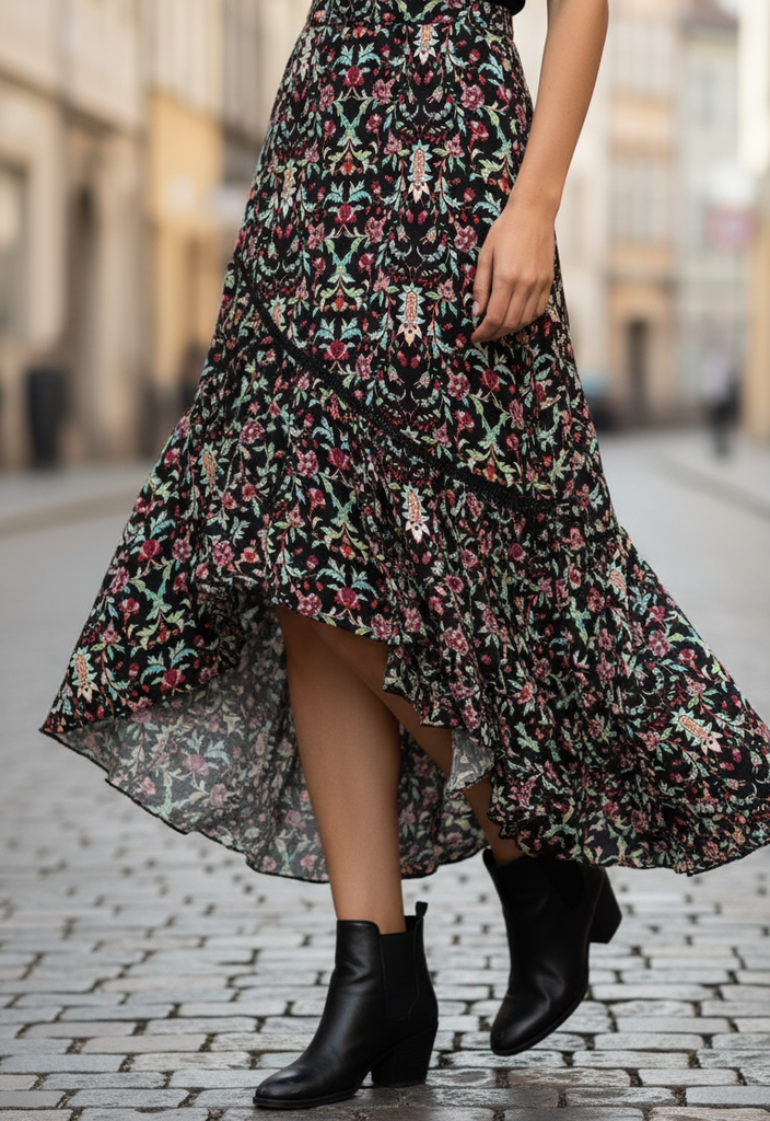 NWT Earthbound Hi-Lo Skirt (org$35)