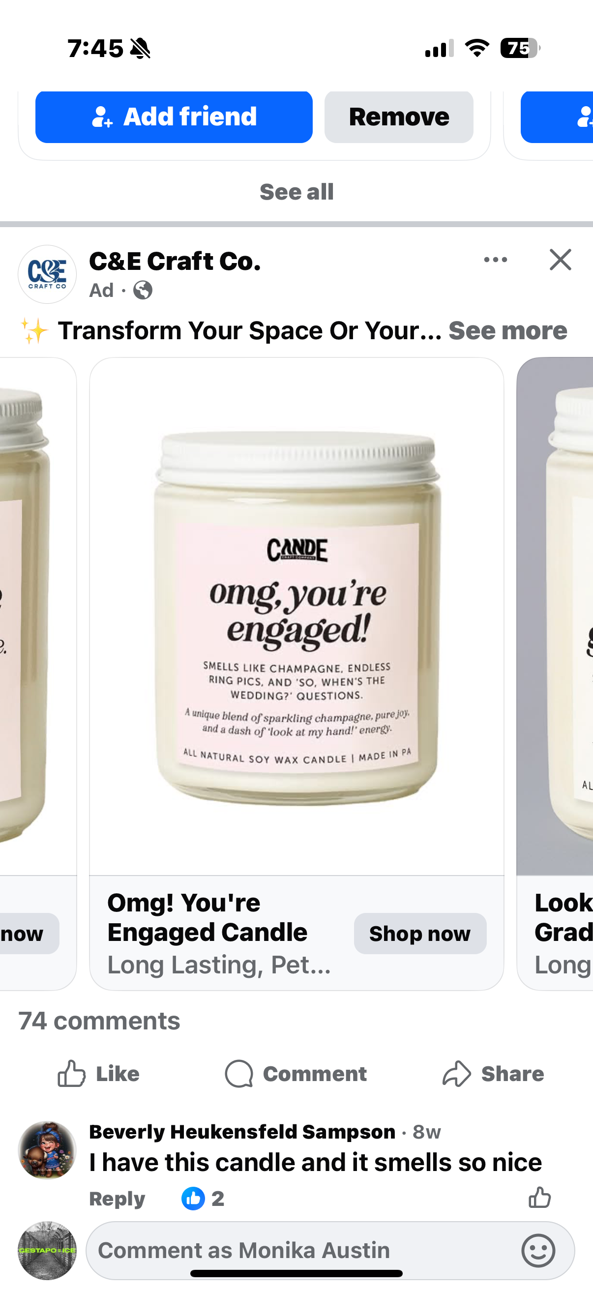 NWT Earthbound Hi-Lo Skirt (org$35)