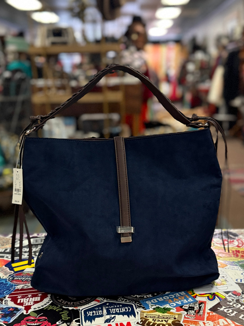 *NWT NY&CO Vegan Suede Bag (org$60)