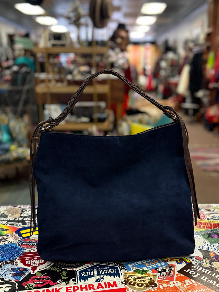 NWT NY&CO VEGAN SUEDE BAG (org$60)