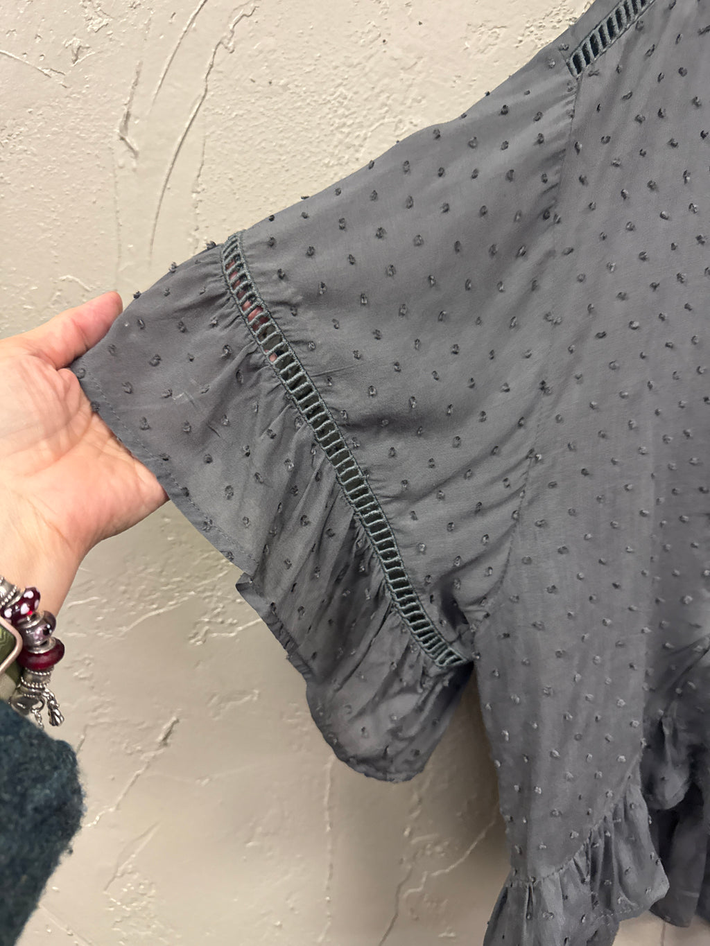 ESLEY TIERED BLOUSE