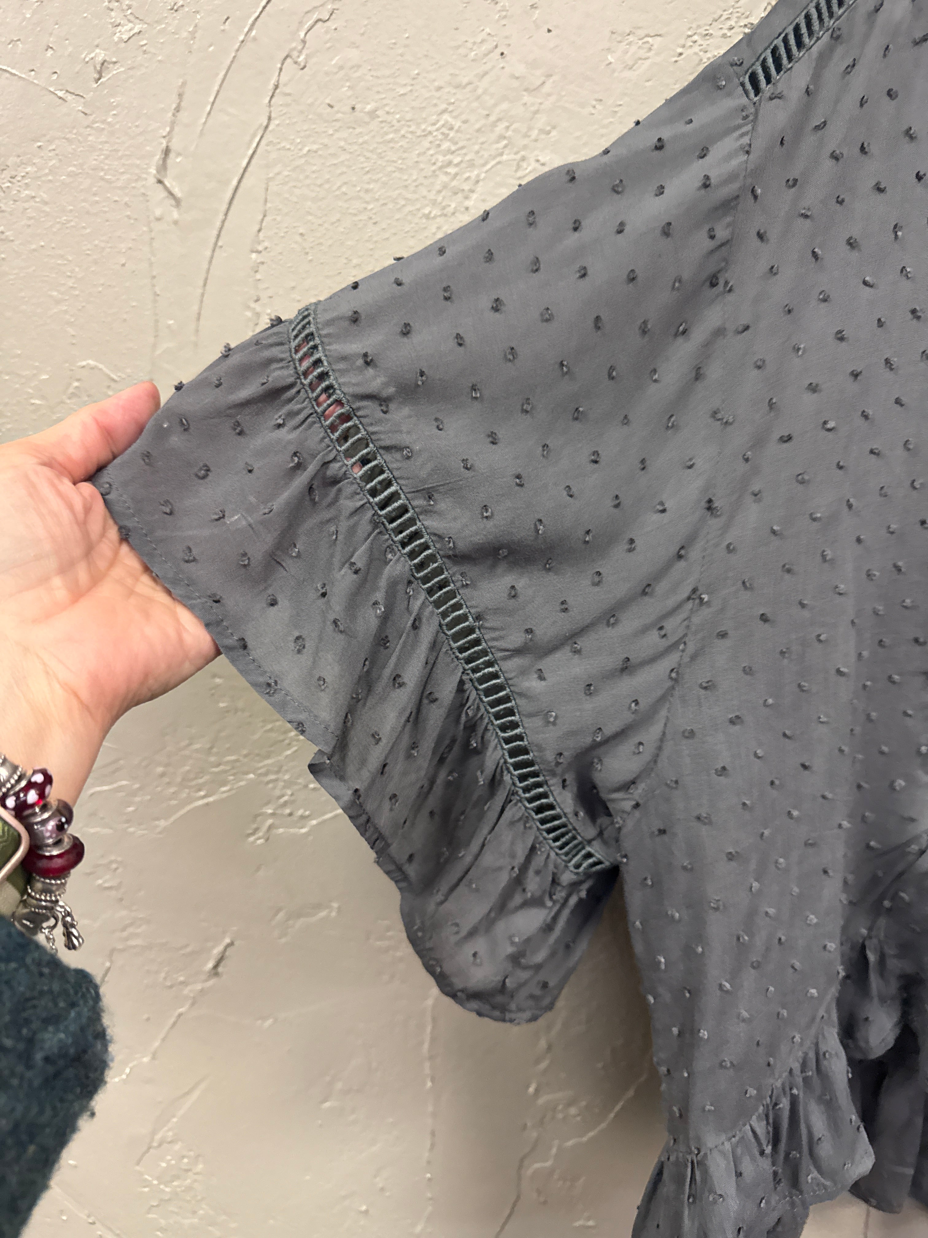 ESLEY TIERED BLOUSE