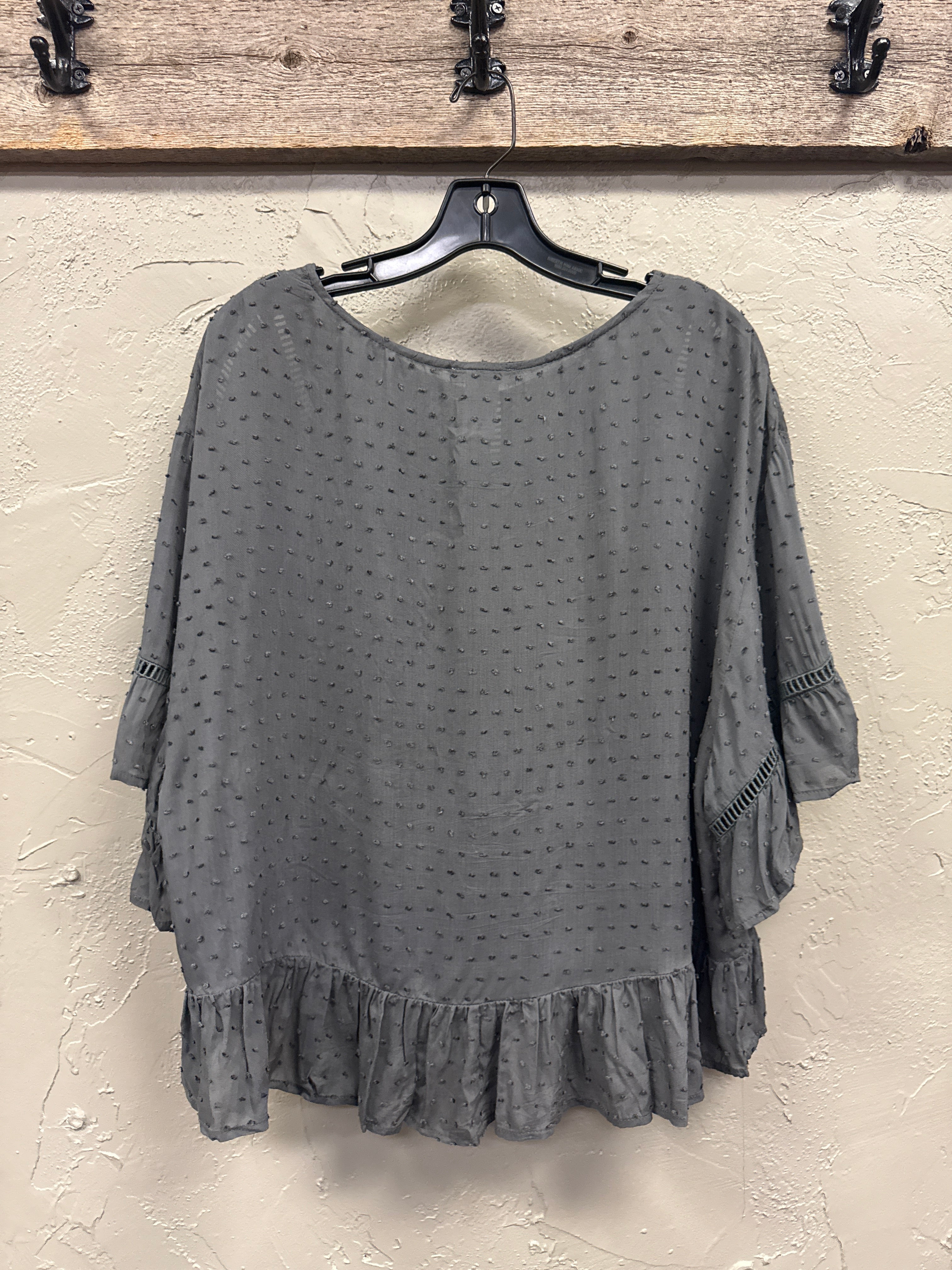 ESLEY TIERED BLOUSE