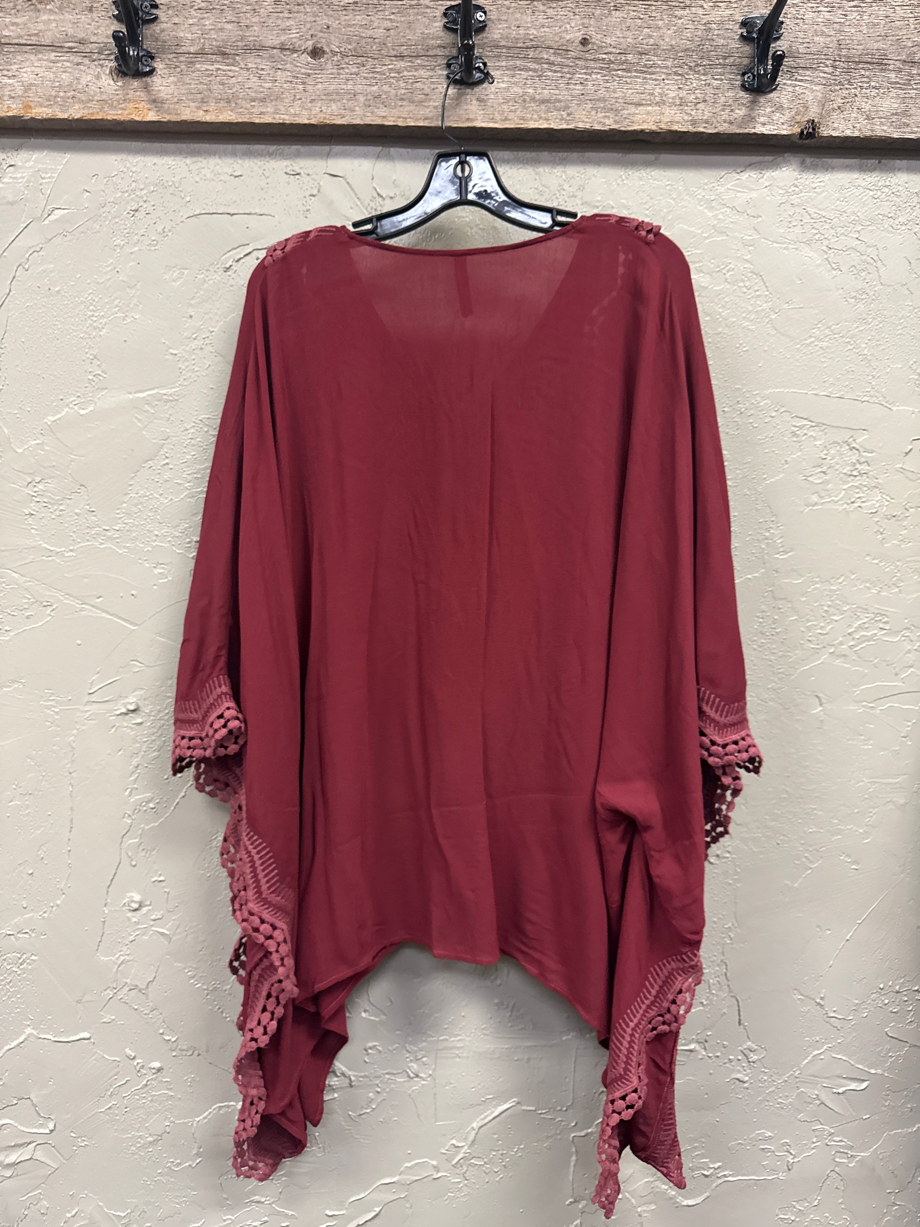XCVI LIGHTWEIGHT PONCHO (org$98)