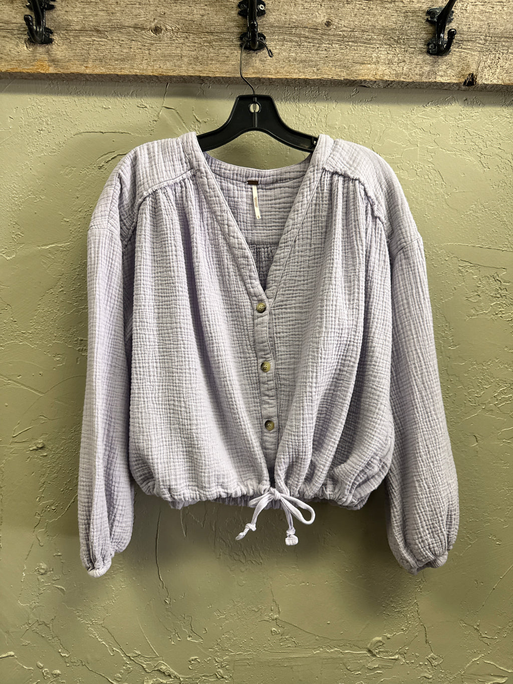 Free People Cotton Gauze Top (org$98)