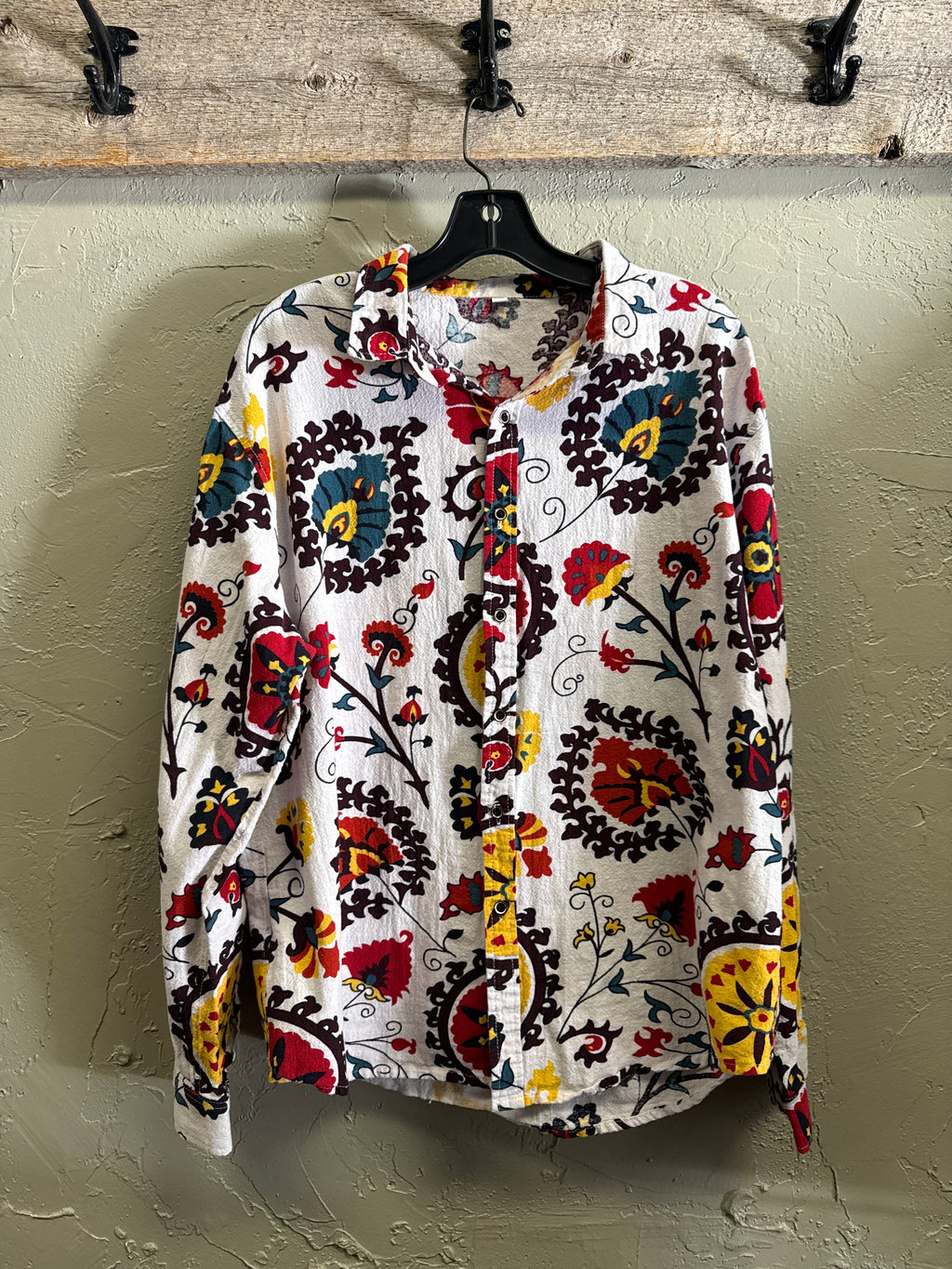 COTTON PAISLEY SHIRT