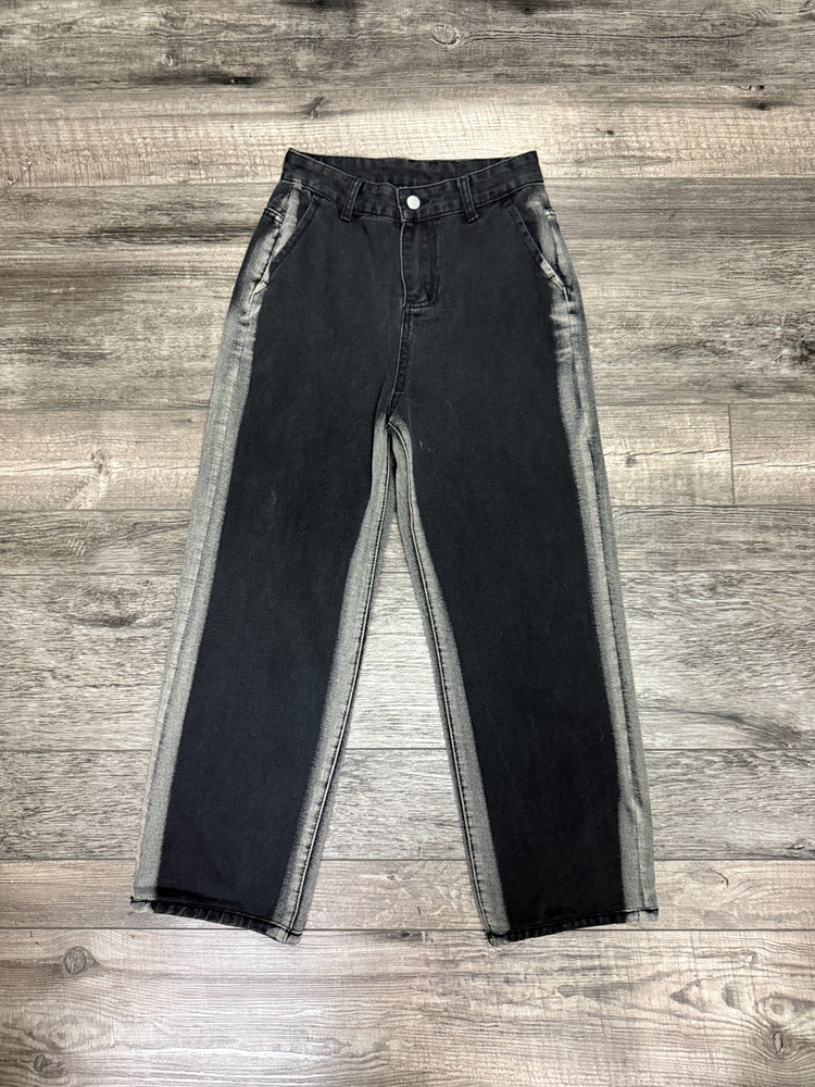 BLACK RELAXED FIT JEAN
