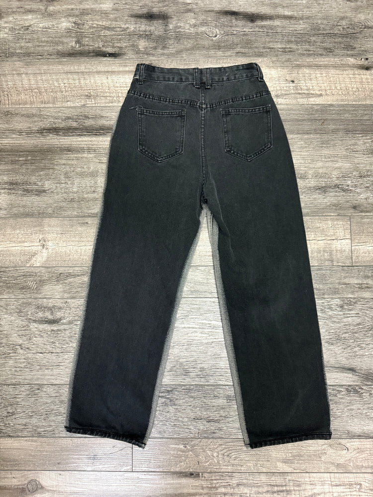 BLACK RELAXED FIT JEAN