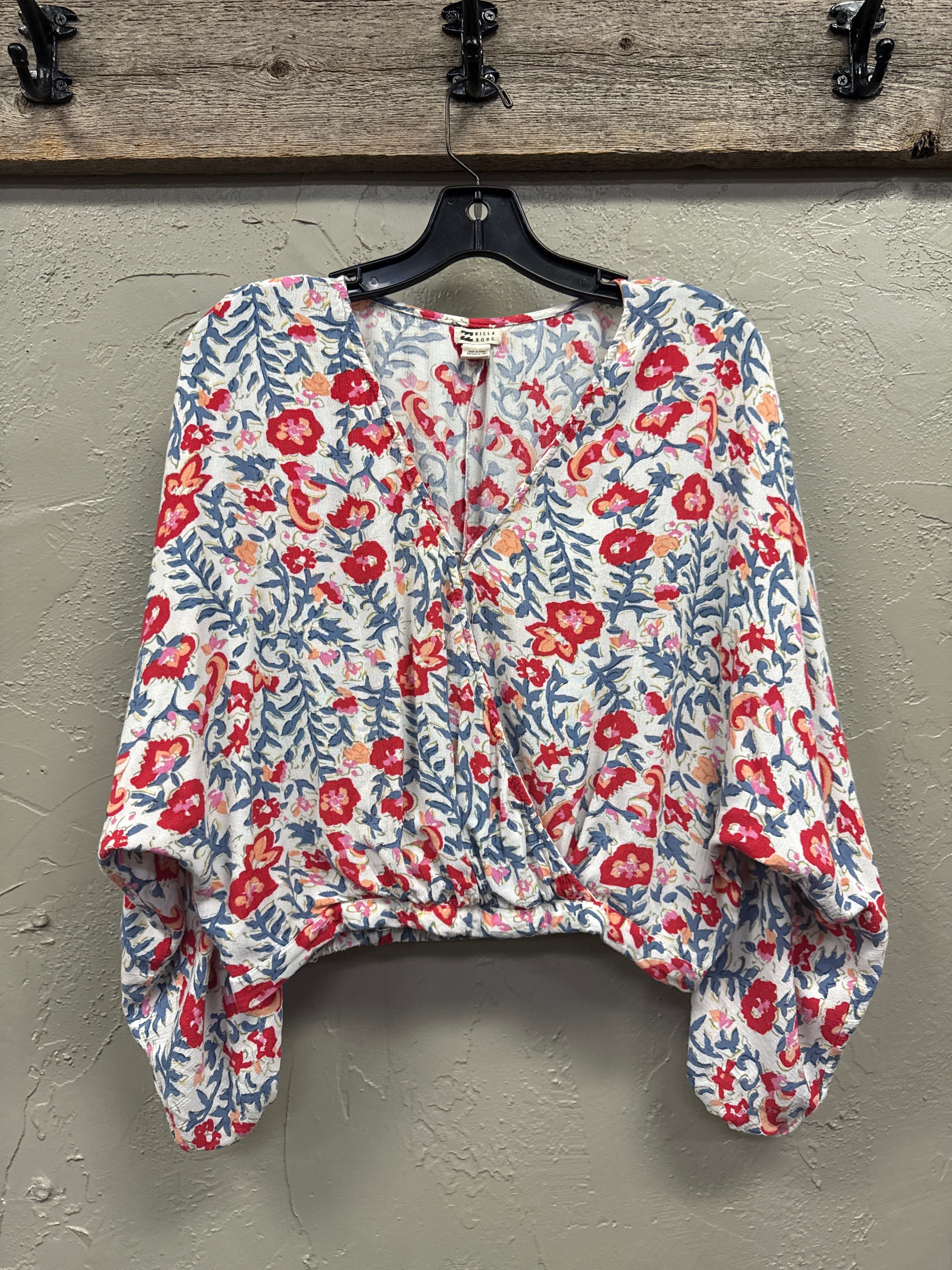 BILLA BONG FAUX WRAP CROP