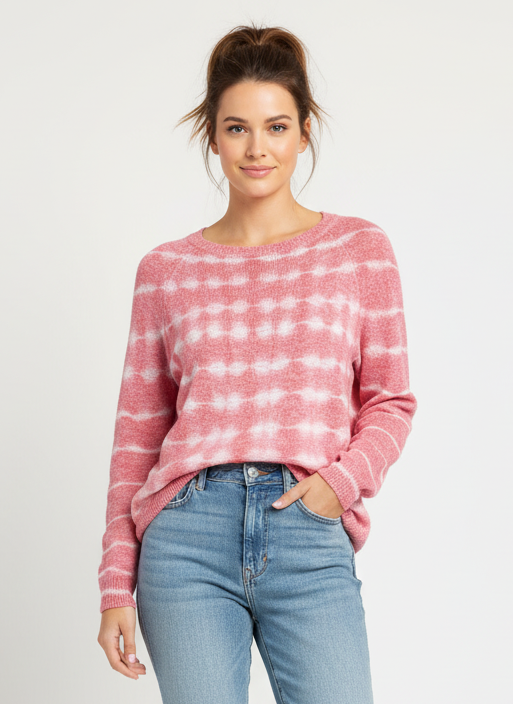 NWOT oSo Tie-Dye Sweater