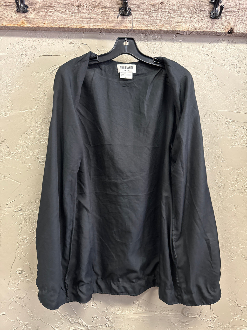 VTG BRILLIANT BEADED SILK EVENING COAT