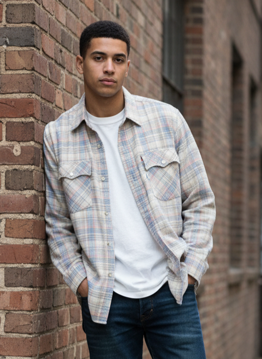 VTG 80's LEVIS BUTTON UP SHIRT