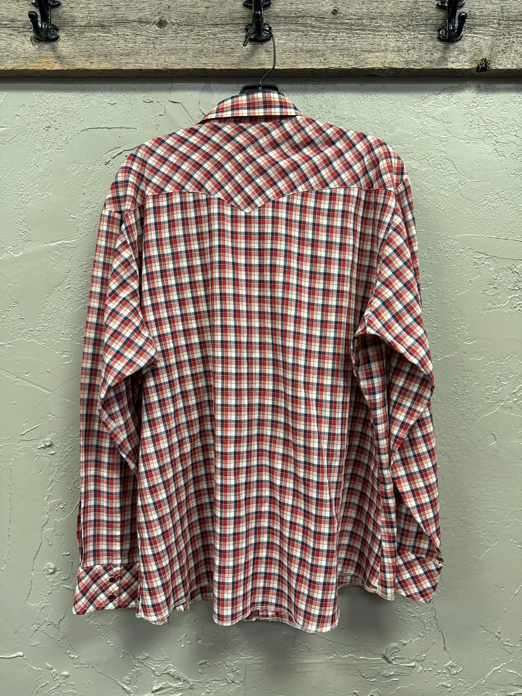 Vtg Wrangler Pearl Snap Shirt